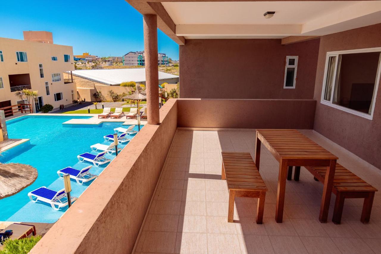 Complejo Tamariscos Aparthotel Las Grutas Bagian luar foto